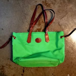 Dooney & Bourke Tote Bag Lime Green